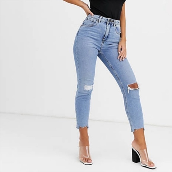 ASOS Farleigh High Waisted Slim Mom Jeans - Picture 4 of 16
